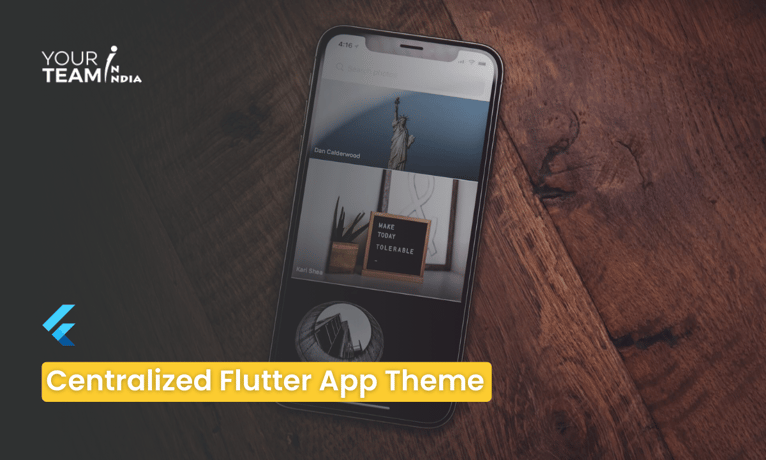 Centralized Flutter App Theme