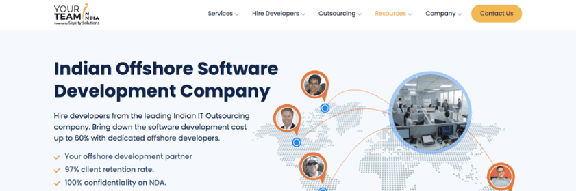 Your Team in India and IT outsourcing company