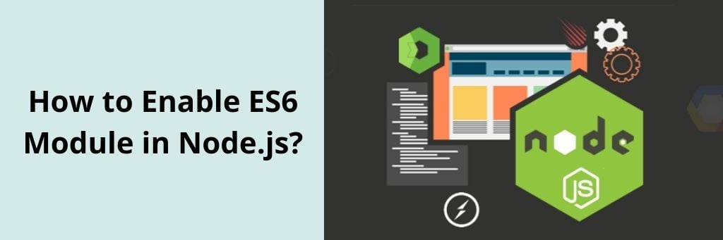 How to enable ES6 module in node.js