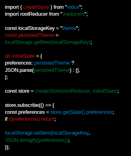 Dark Mode React 
