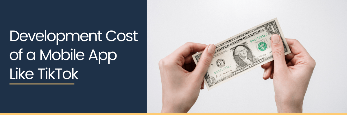 Development Cost of a Mobile App Like TikTok