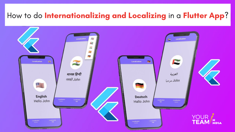 How to do Internationalizing and Localizing in a Flutter App?