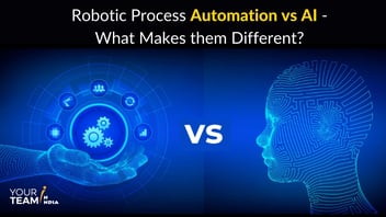 Robotic Process Automation vs. AI - What Makes them Different?
