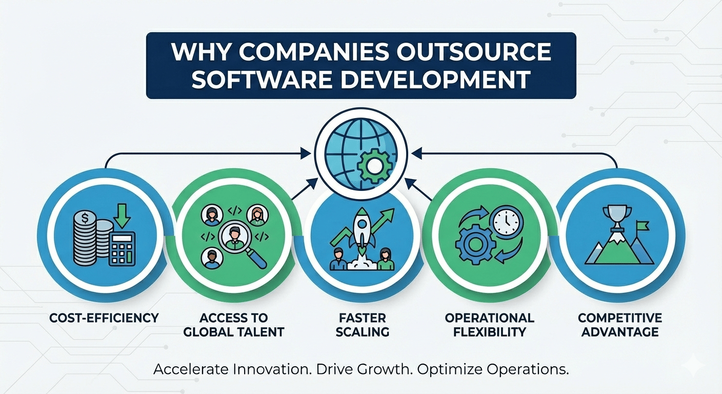 Why Companies Outsource Software Development
