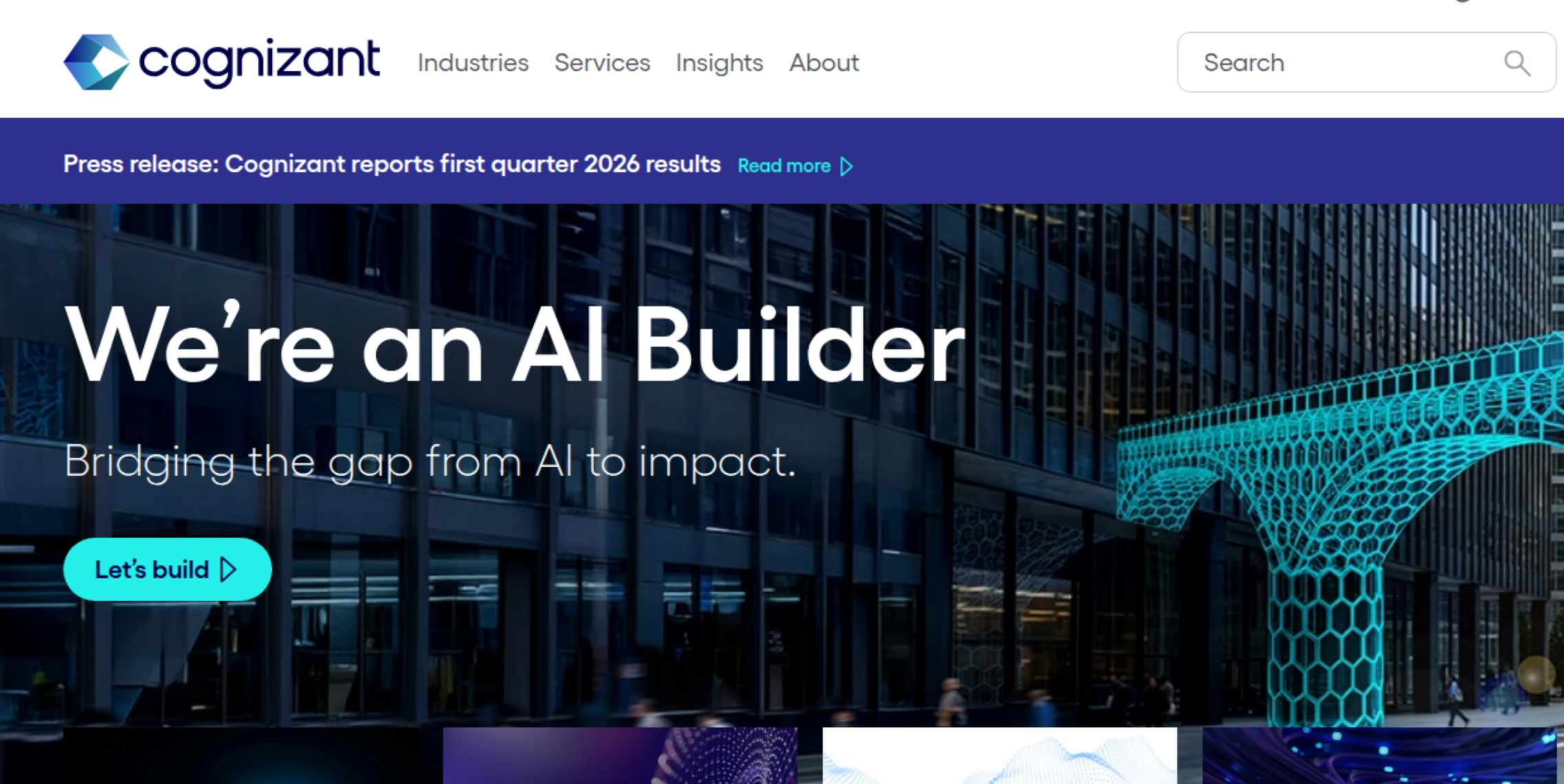 Cognizant banner