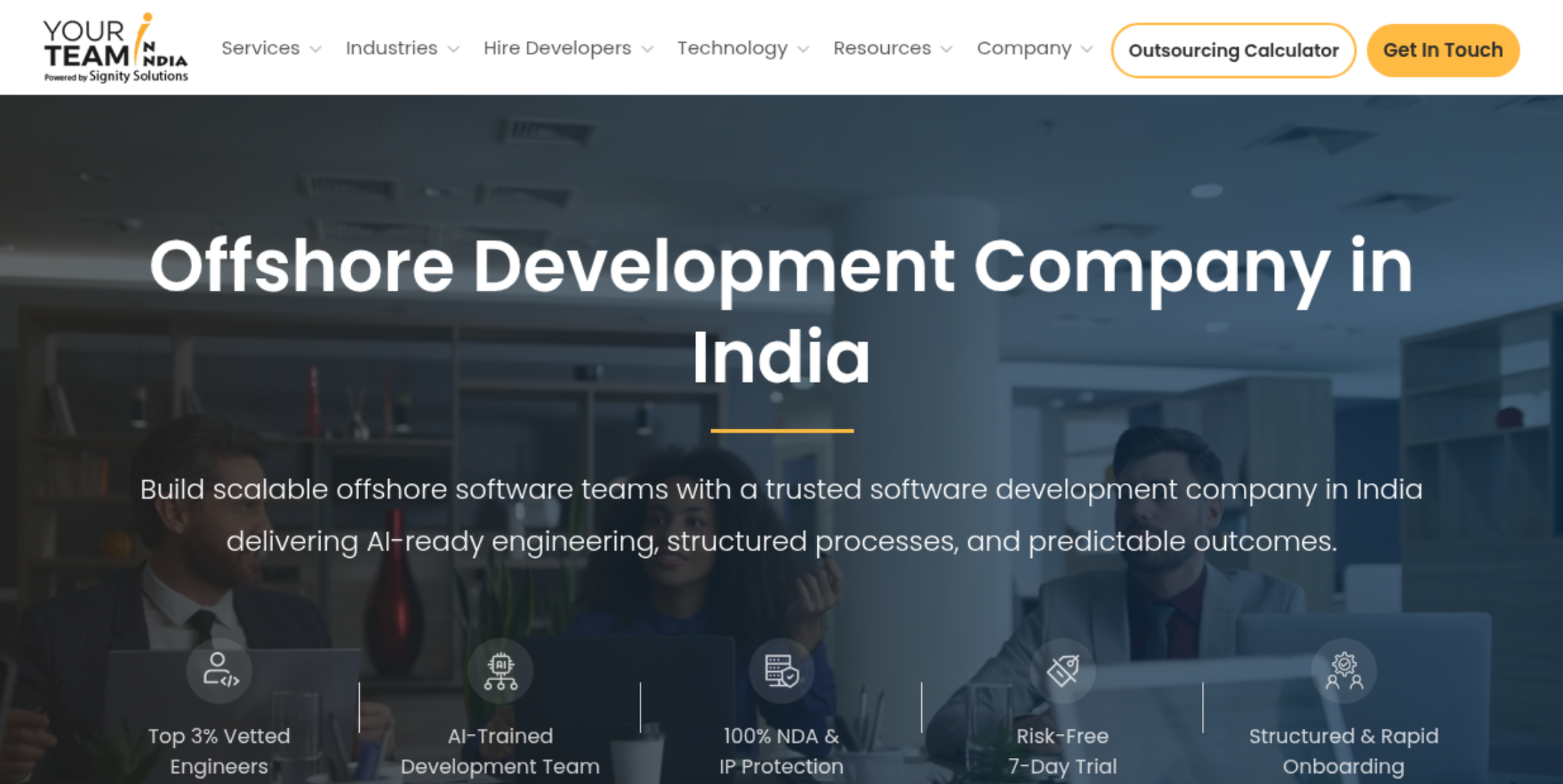 Your Team in India