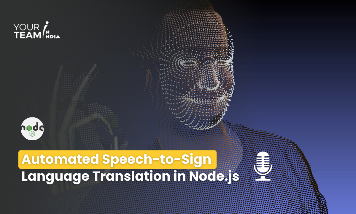 Automated Speech-to-Sign Language Translation in Node.js