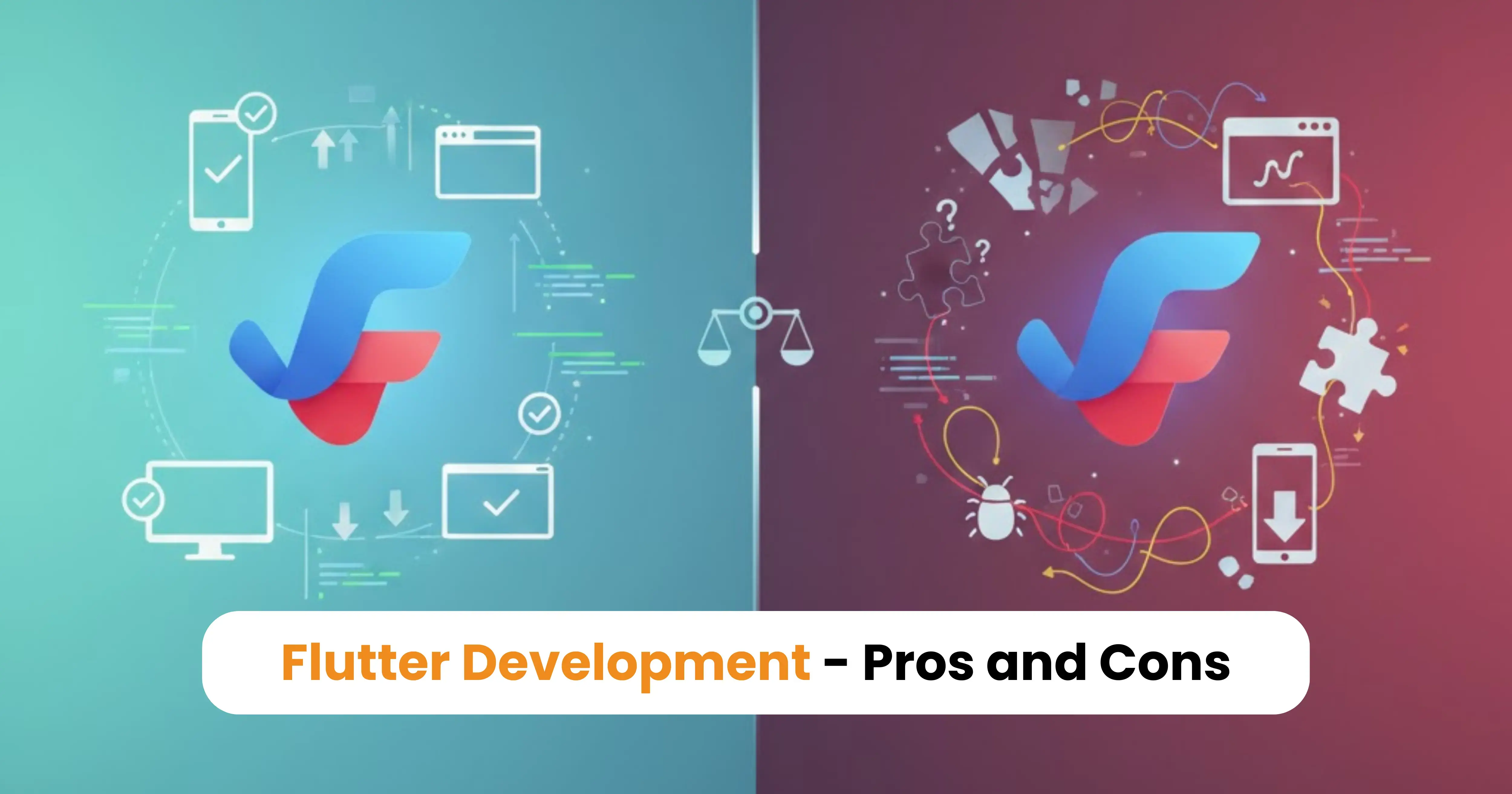 flutter development - pros and cons
