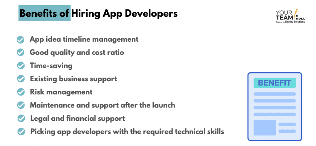Benefits of Hiring App Developers