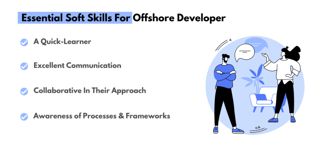 Top 4 Offshore developer soft skills