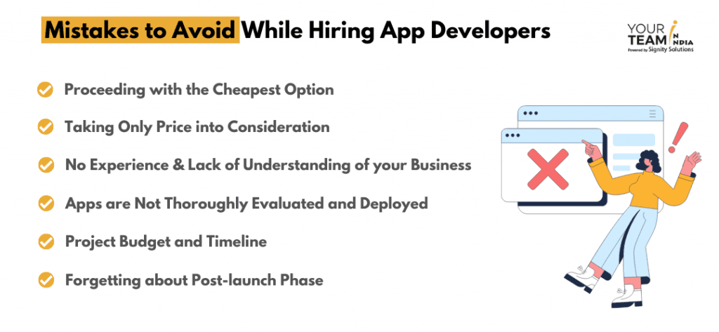 Mistakes to Avoid While Hiring App Developers