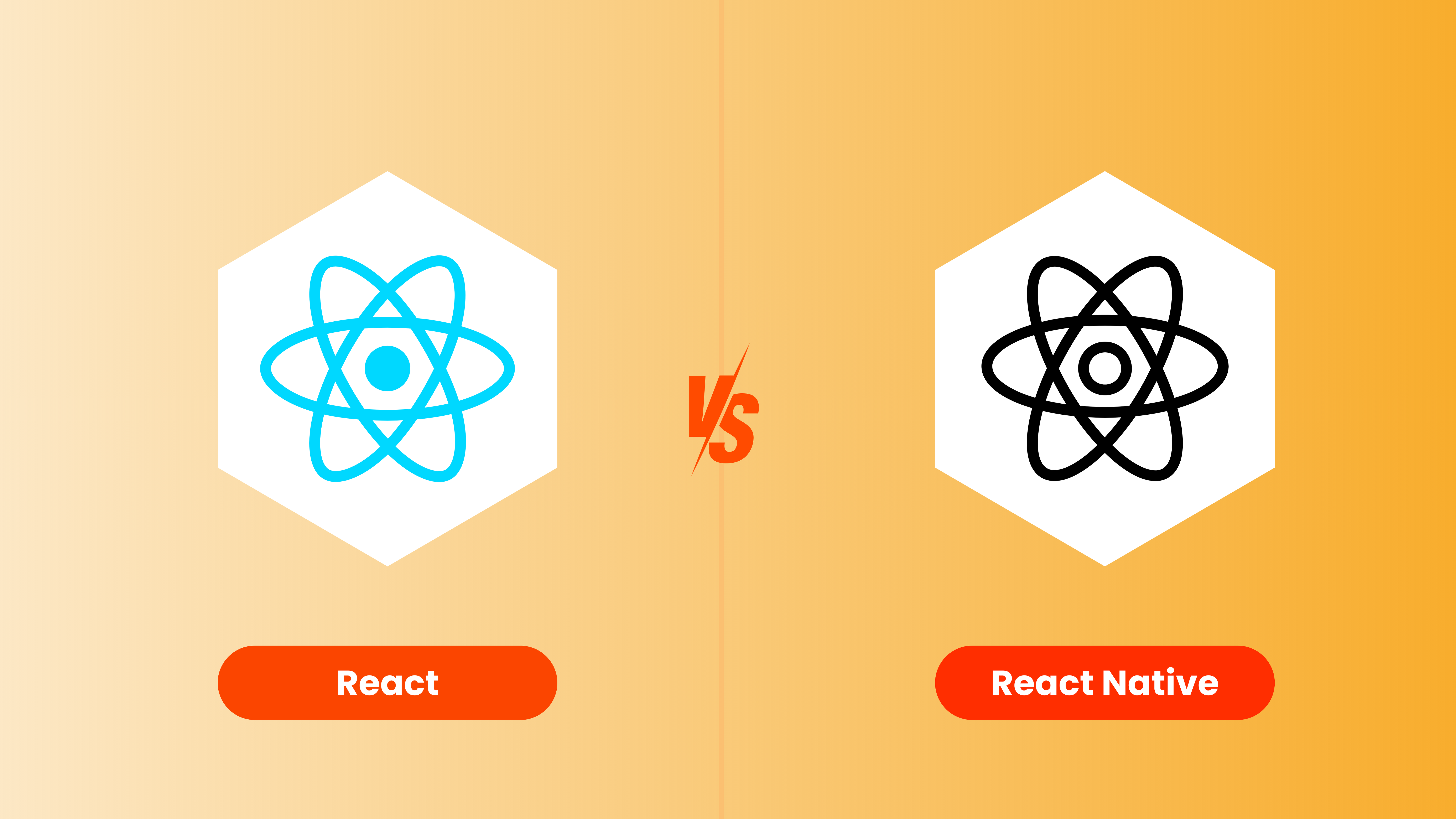 react vs react native