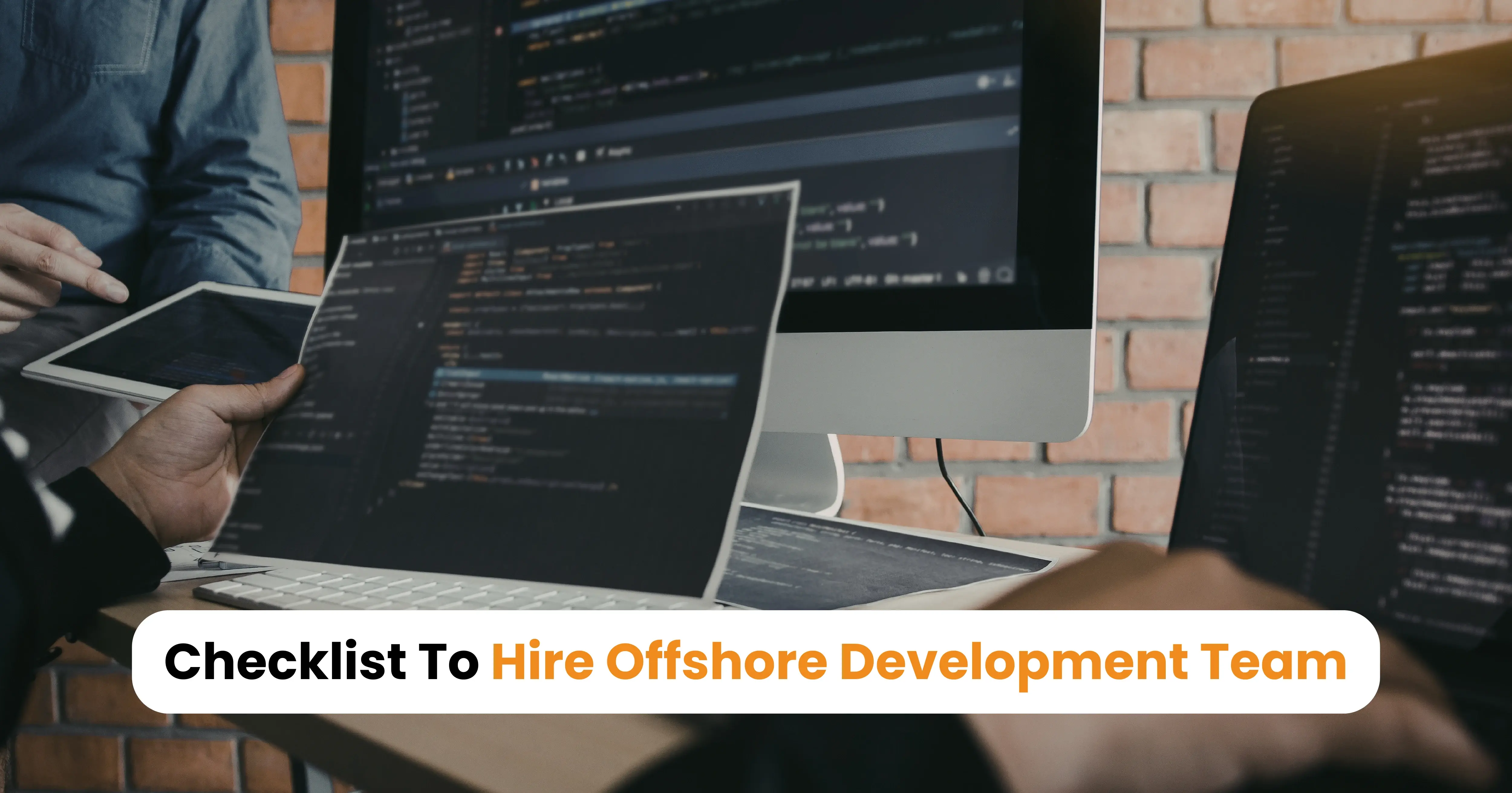 checklist to hire offshore software development team